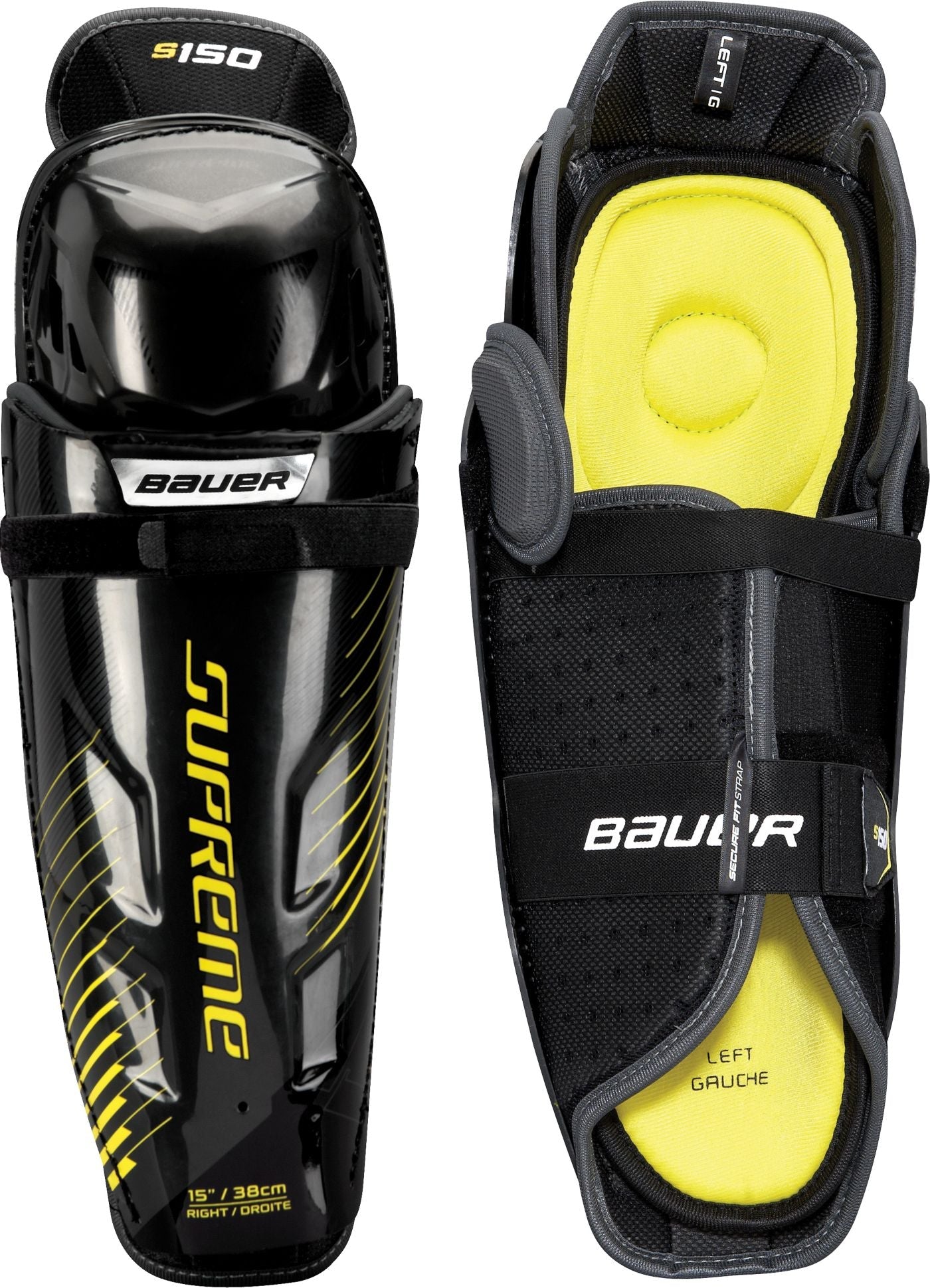 Bauer Supreme S150 Youth Hockey Shin Guards