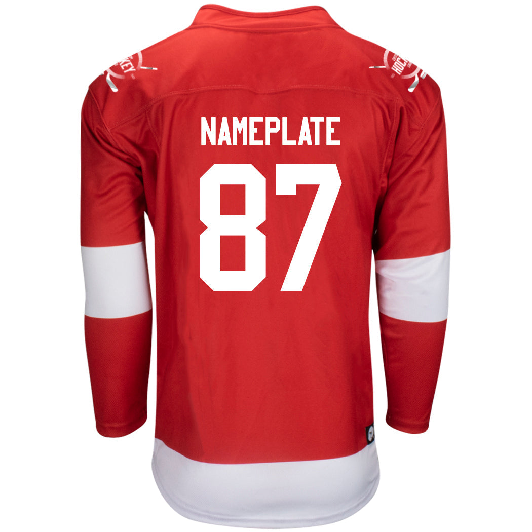 Detroit Red Wings Firstar Gamewear Pro Performance Hockey Jersey with Customization