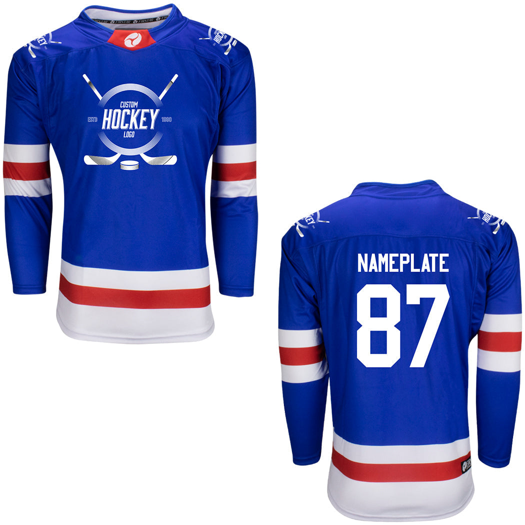 New York Rangers Firstar Gamewear Pro Performance Hockey Jersey with Customization