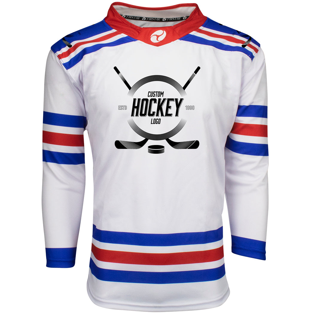 New York Rangers Firstar Gamewear Pro Performance Hockey Jersey with Customization