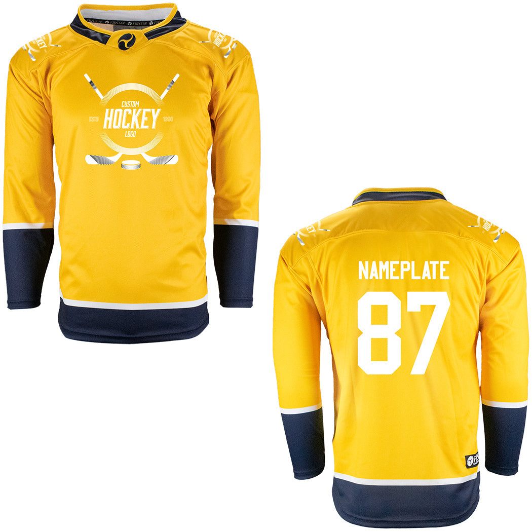 Nashville Predators Firstar Gamewear Pro Performance Hockey Jersey with Customization
