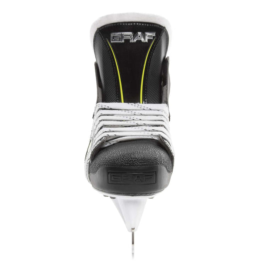 Graf PeakSpeed Pro/G goalie skate, front view