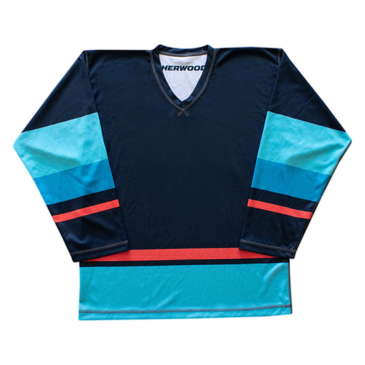 Sherwood SPR300 Seattle Kraken NHL Replica Reversible Hockey Jerseys