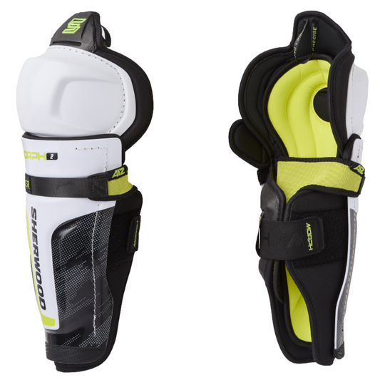 Sherwood Rekker Morph 2 Senior Hockey Shin Guards