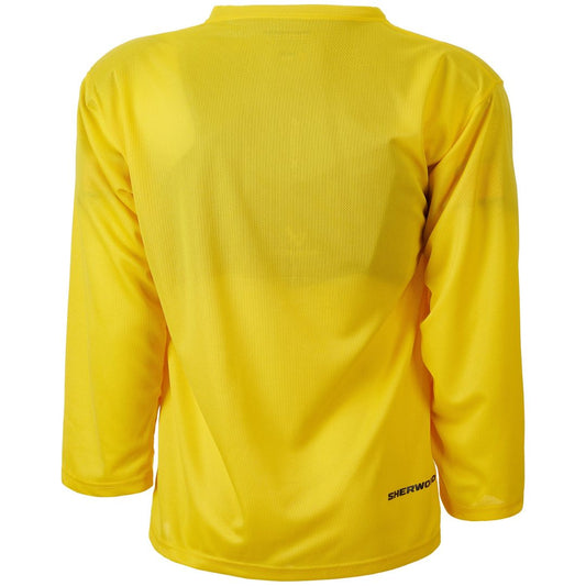 Sherwood SW100 Solid Color Practice Hockey Jerseys - Gold