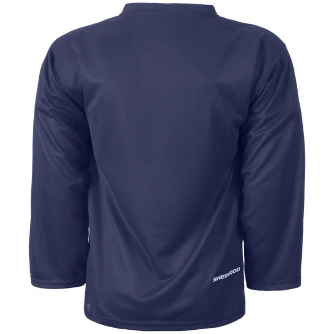 Sherwood SW100 Solid Color Practice Hockey Jerseys - Navy