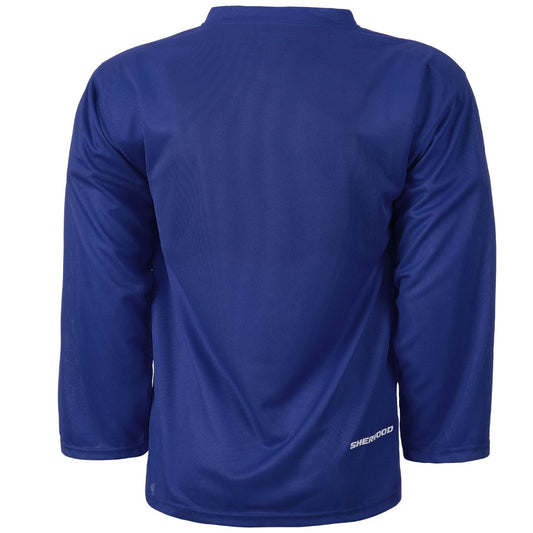 Sherwood SW100 Solid Color Practice Hockey Jerseys - Royal