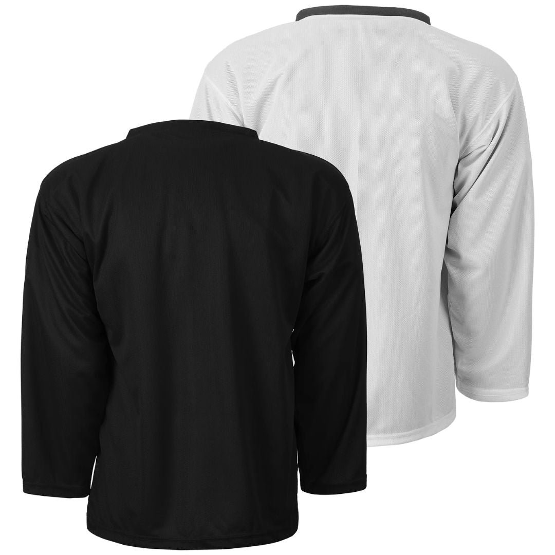 Sherwood SW300 Reversible Hockey Practice Jerseys - Black/White