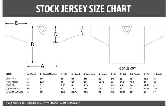 Thunder Bay Beavers Jersey Rink of Dreams