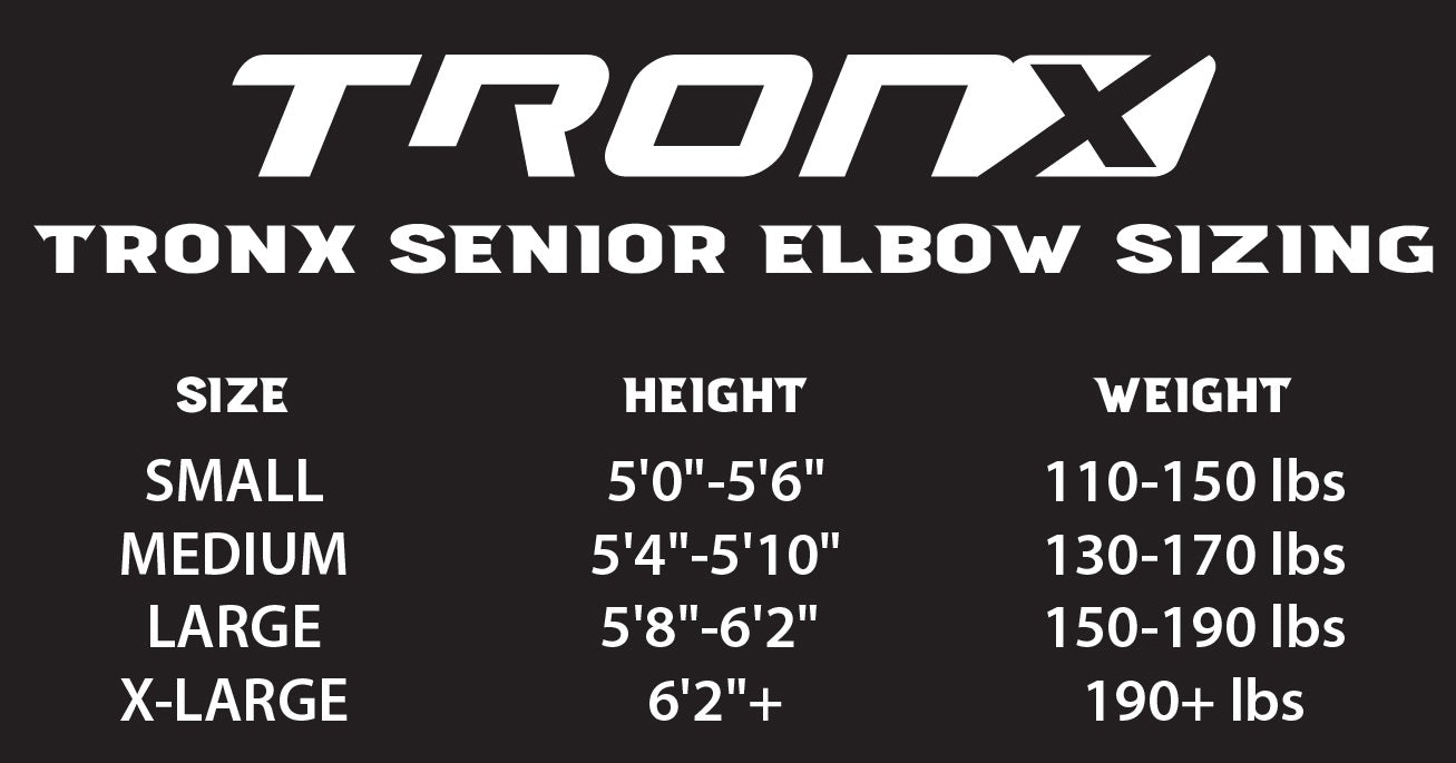 TronX Force Senior Hockey Elbow Pads
