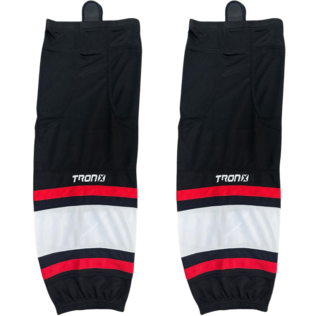 Chicago Blackhawks SMU Hockey Socks - TronX SK300 NHL Team Dry Fit