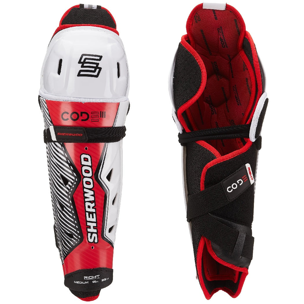 Sherwood Code III Senior Hockey Shin Guards