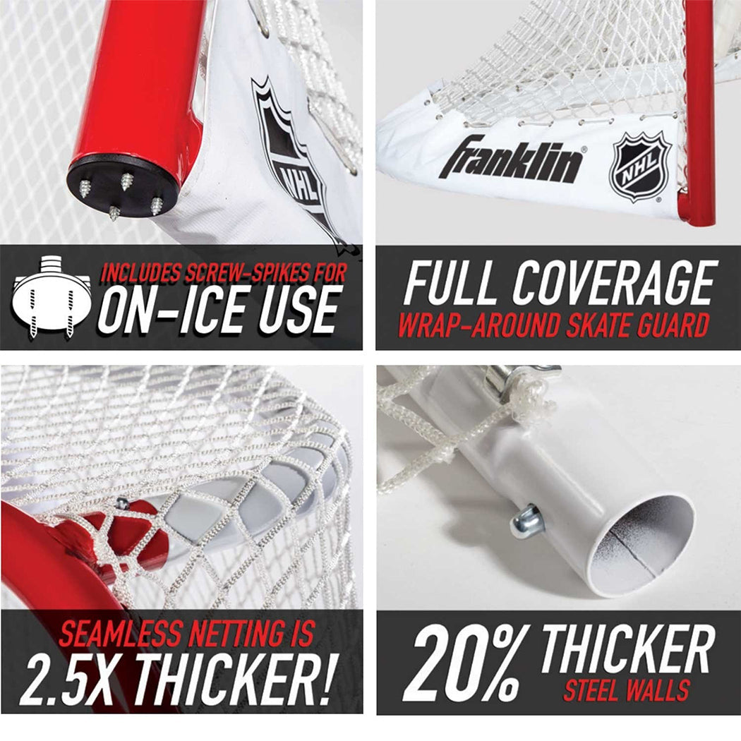 Franklin The Cage 72" NHL Steel Hockey Goal