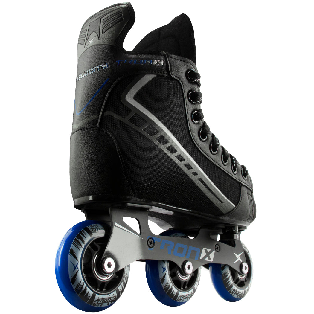 TronX Junior and Youth Adjustable Roller Hockey Skates