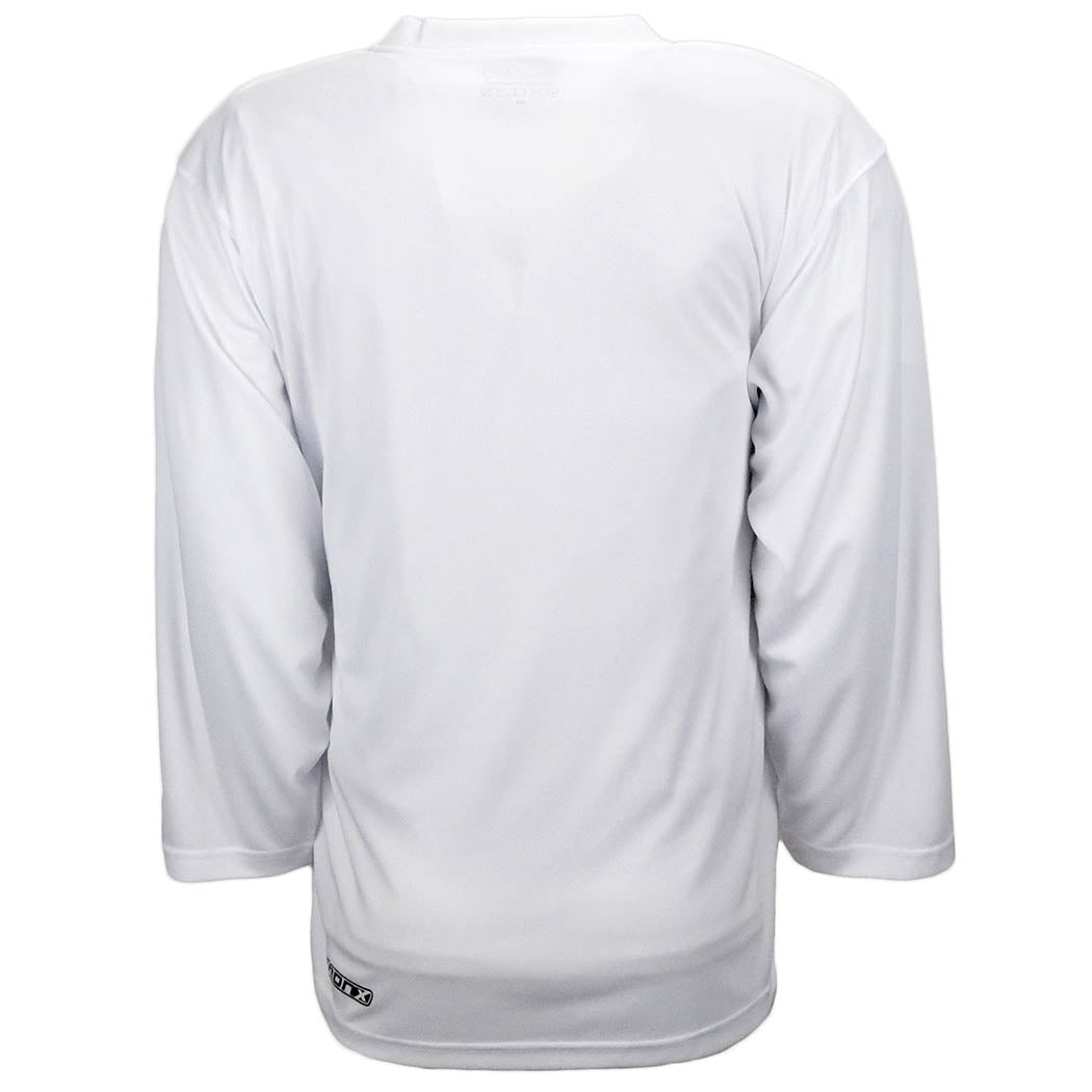 TronX DJ80 Practice Hockey Jersey - White (LIMITED SIZES)