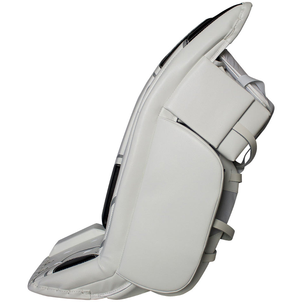 TronX MT2 Senior Hockey Goalie Leg Pads (White/Black)