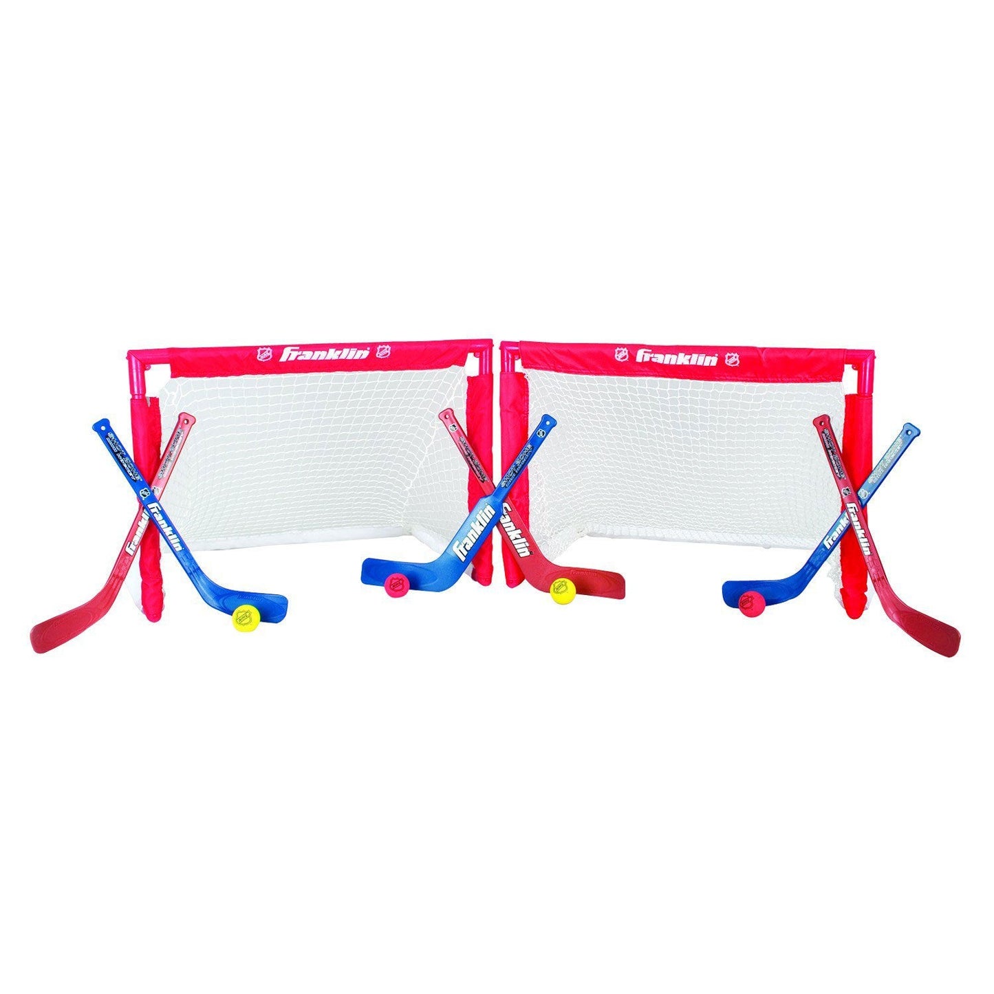 Franklin NHL Mini Folding Hockey Goal Combo Set (2-Pack)