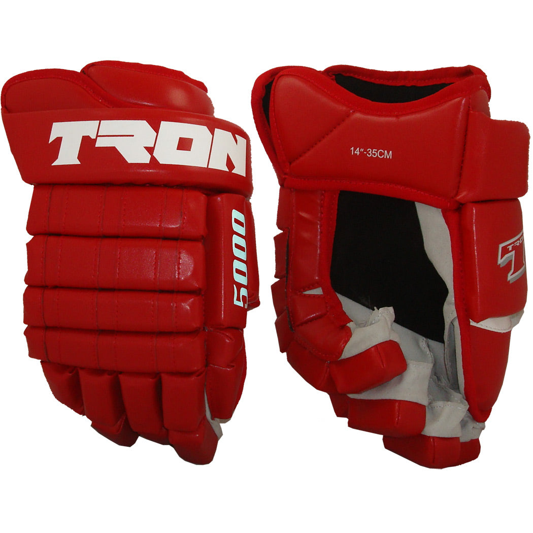 Tron 5000 Senior Leather Hockey Gloves