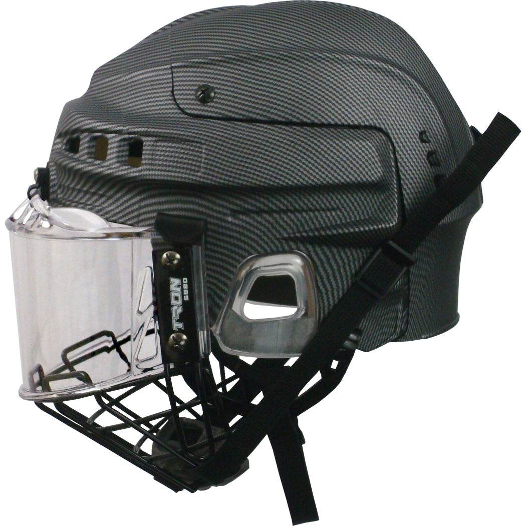 TronX S920 Clear Hybrid Senior Face Cage Shield & Visor