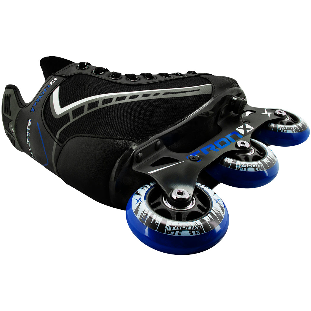 TronX Junior and Youth Adjustable Roller Hockey Skates