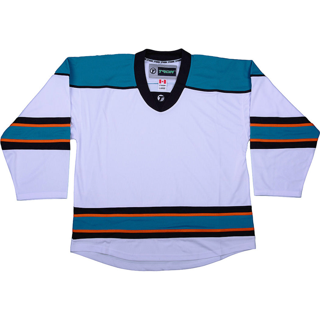 San Jose Sharks Hockey Jersey - TronX DJ300 Replica Gamewear