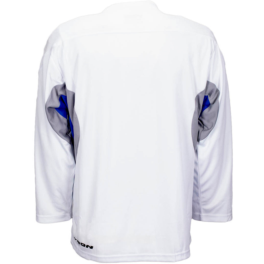 TronX DJ200 Team Hockey Jersey - White/Royal Closeout!