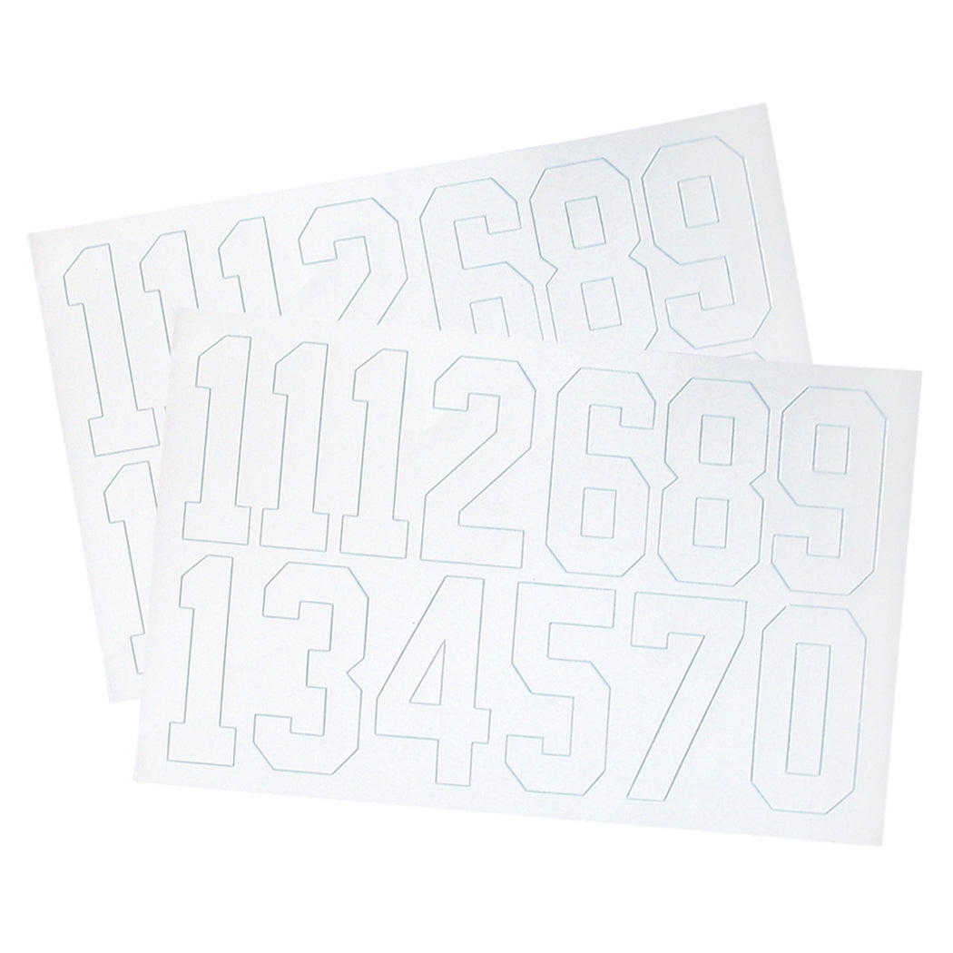 A&R Hockey Helmet Numbers