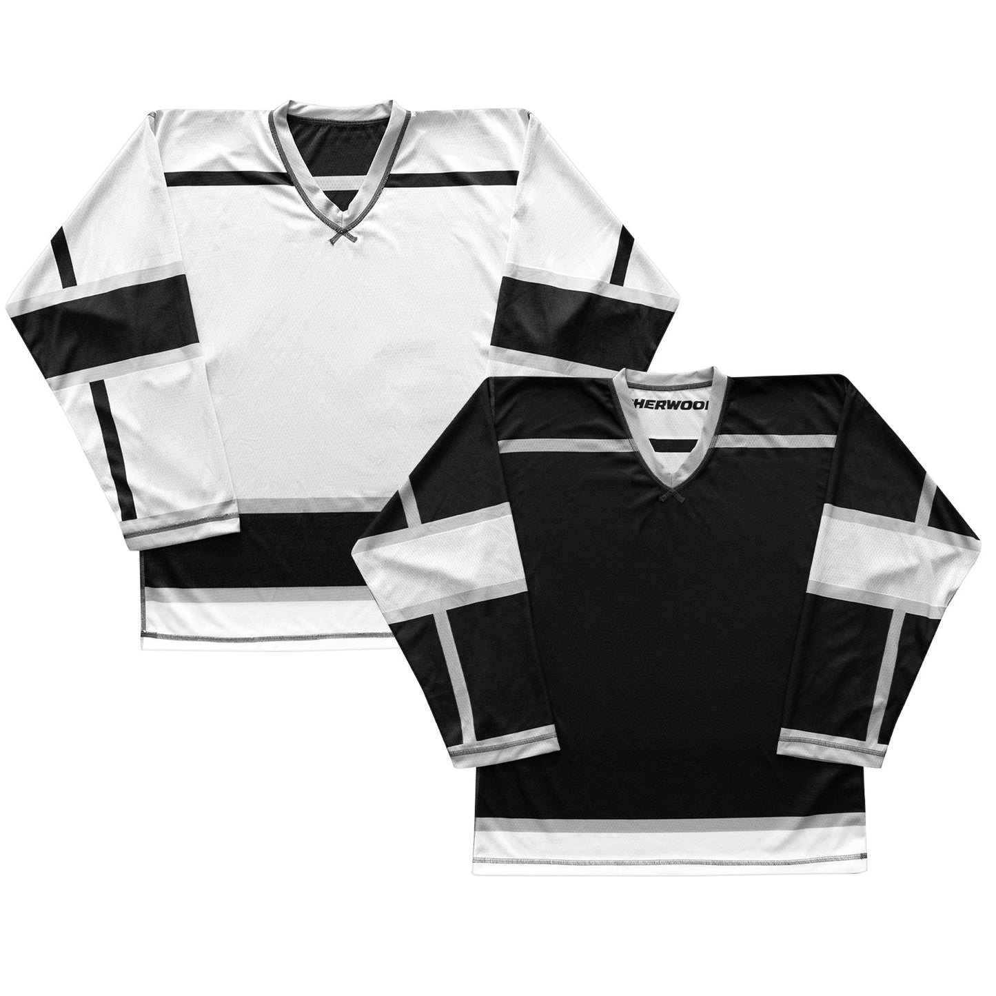 Custom Single-Ply Reversible Sublimated Hockey Jerseys