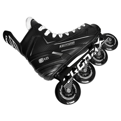 TronX E1.0 Senior Roller Hockey Skates (SLIGHTLY USED)