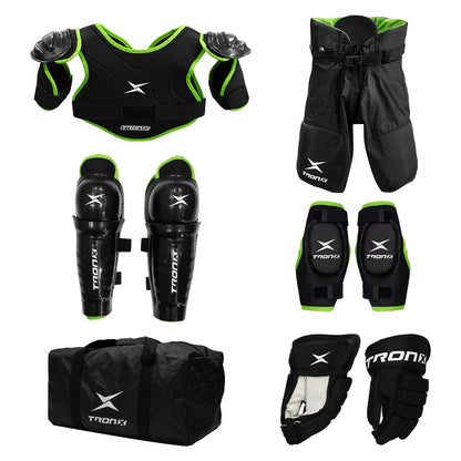 TronX Youth Player Ice Hockey Equipment Starter Kit