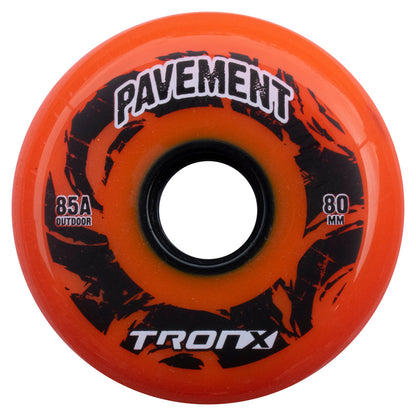 TronX Pavement Asphalt Outdoor Roller Hockey Wheels (85A)