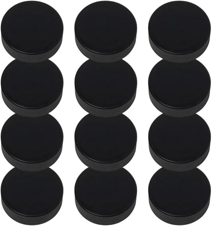 TronX Official Regulation Ice Hockey Pucks - 12 Pack