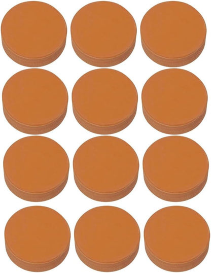 TronX Orange Weighted Ice Hockey Training Pucks - 12 Pack
