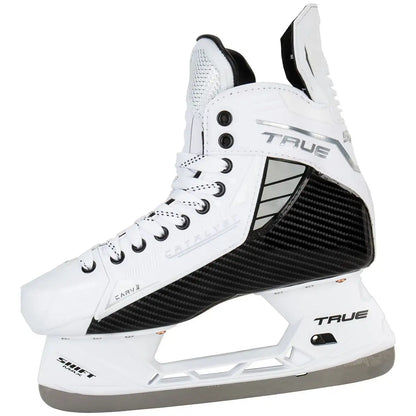 True Catalyst 5X4 Senior Ice Hockey Skates - White Out