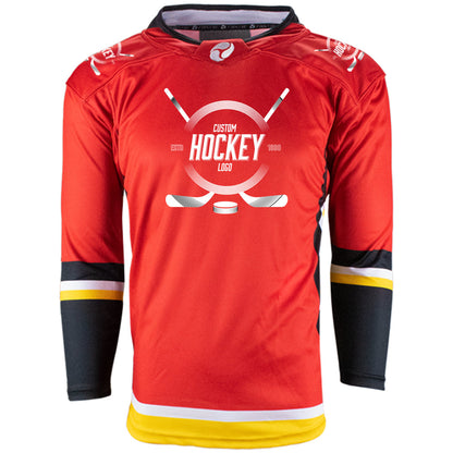 Calgary Flames Firstar Gamewear Pro Performance Hockey Jersey with Customization