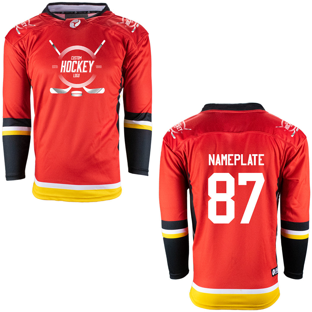 Calgary Flames Firstar Gamewear Pro Performance Hockey Jersey with Customization