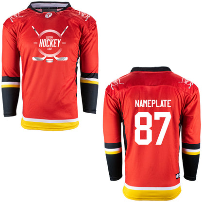 Calgary Flames Firstar Gamewear Pro Performance Hockey Jersey with Customization