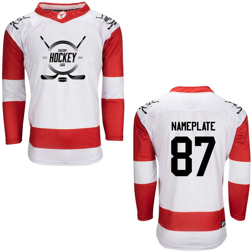 Detroit Red Wings Firstar Gamewear Pro Performance Hockey Jersey with Customization