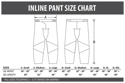 Custom Sublimated Inline Hockey Pants - Your Design