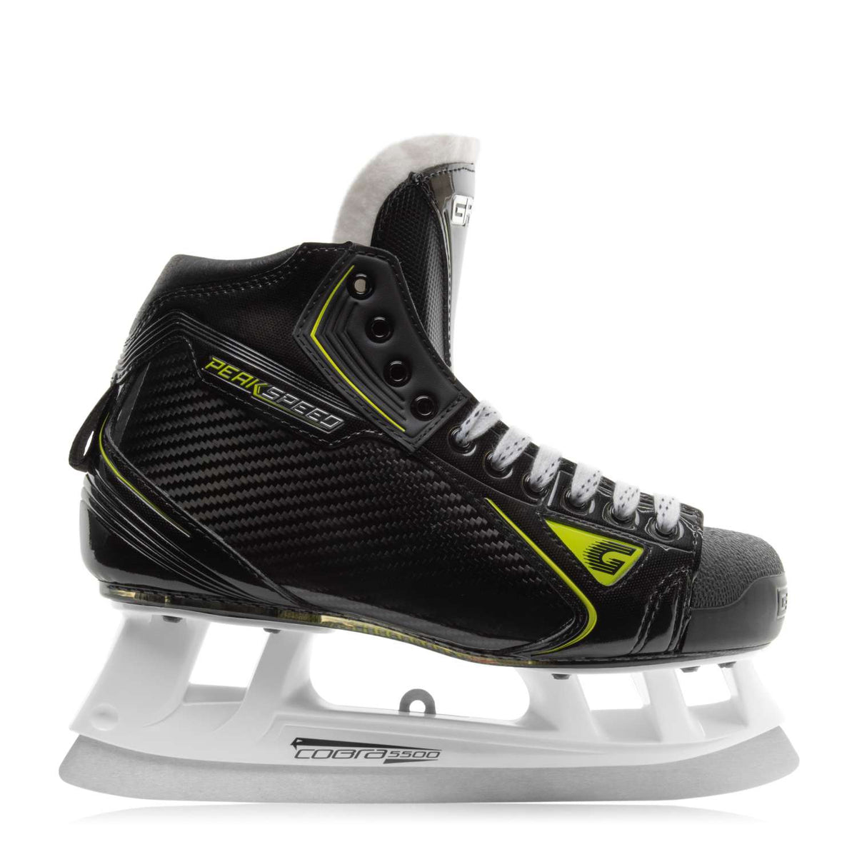 Graf PeakSpeed Pro/G goalie skate, side view