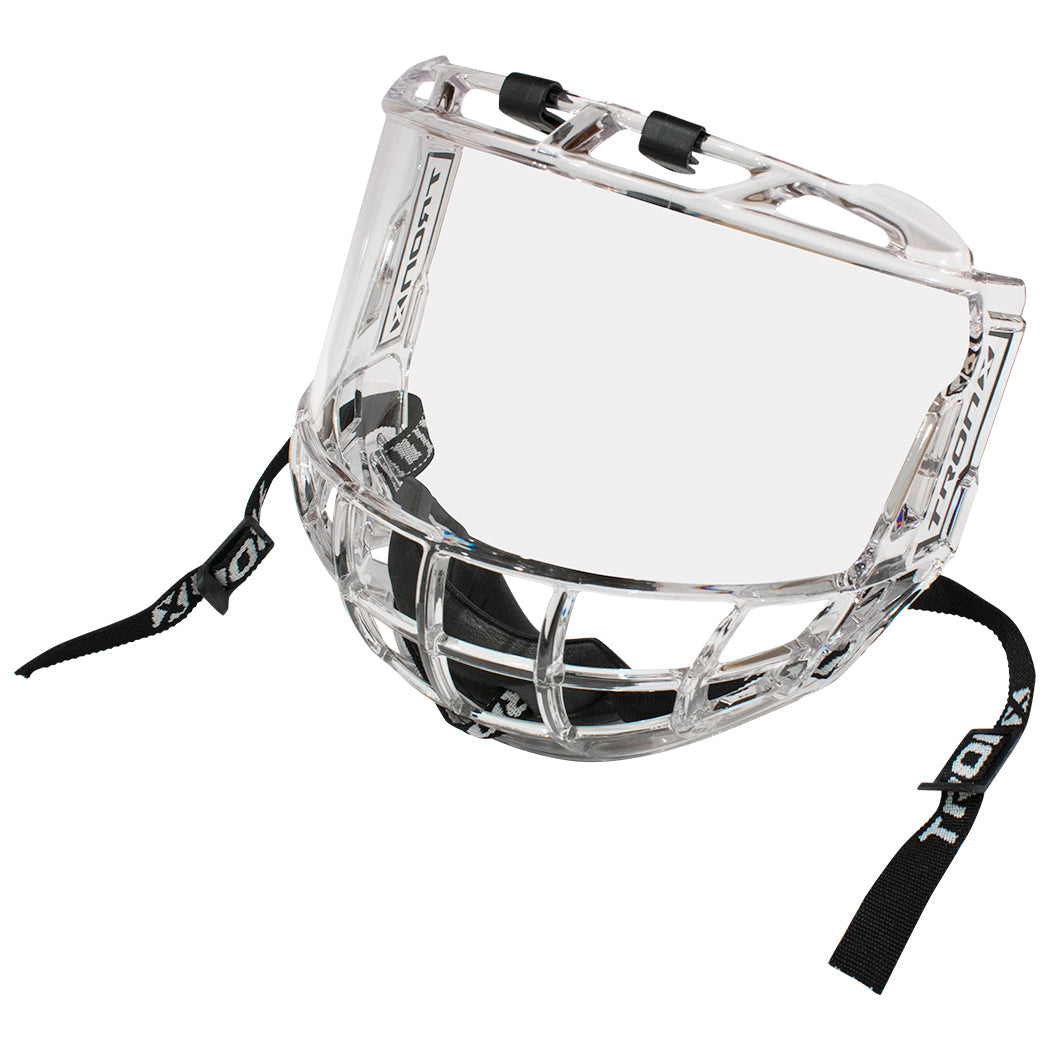 TronX S980 Clear Senior Hockey Full Face Shield Visor