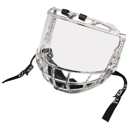 TronX S980 Clear Senior Hockey Full Face Shield Visor