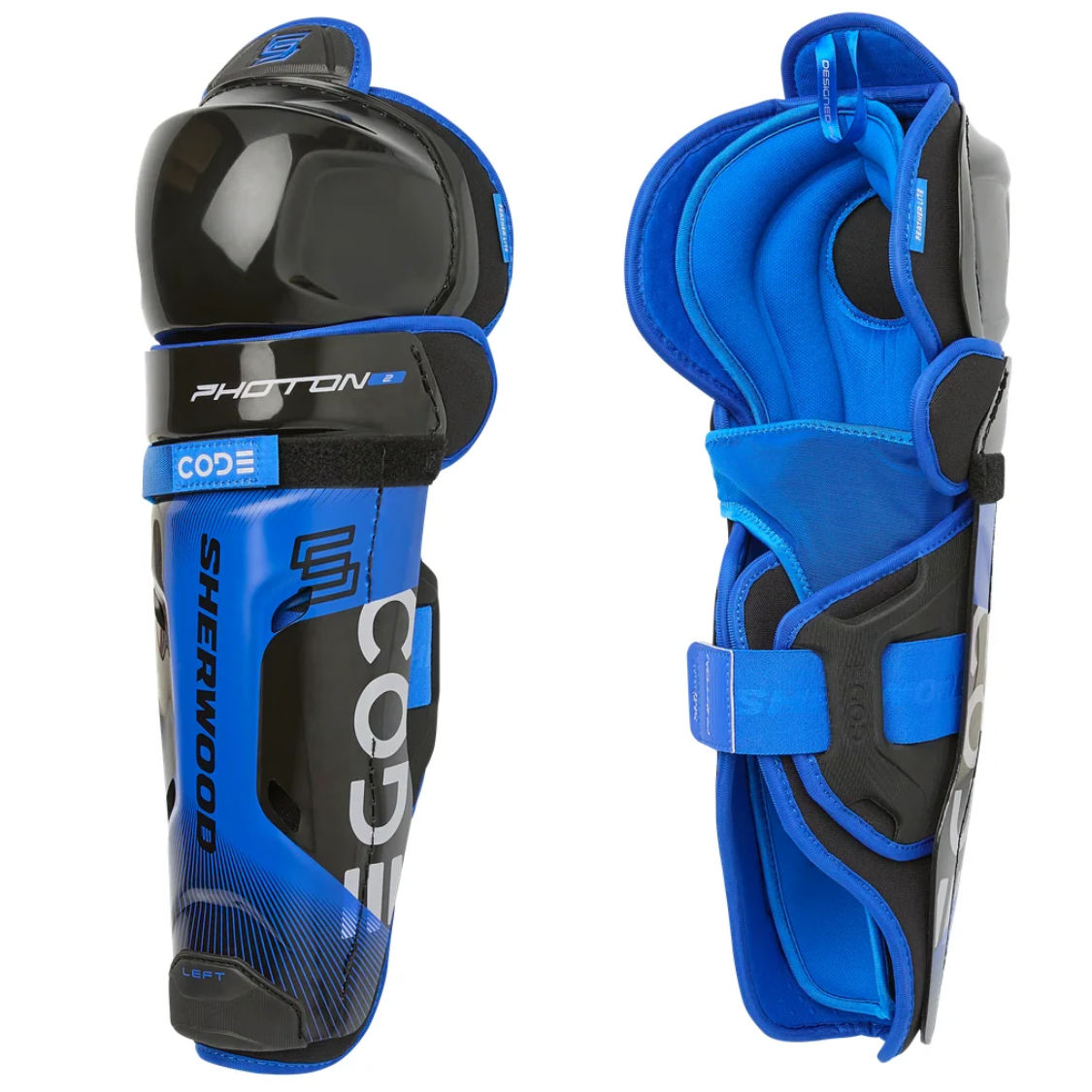 Sherwood Code Photon 2 Junior Hockey Shin Guards