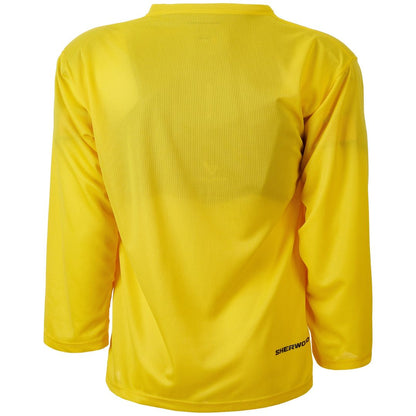 Sherwood SW100 Solid Color Practice Hockey Jerseys - Gold