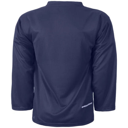 Sherwood SW100 Solid Color Practice Hockey Jerseys - Navy