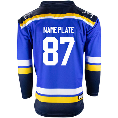 St. Louis Blues Firstar Gamewear Pro Performance Hockey Jersey with Customization