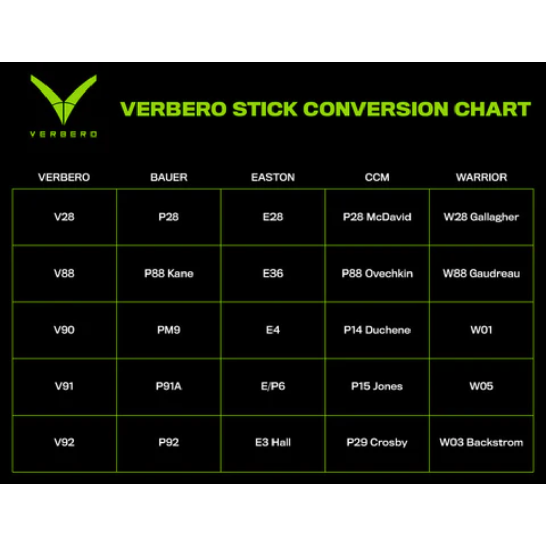 Verbero Mercury V350 Grip Black Ops Intermediate Composite Hockey Stick