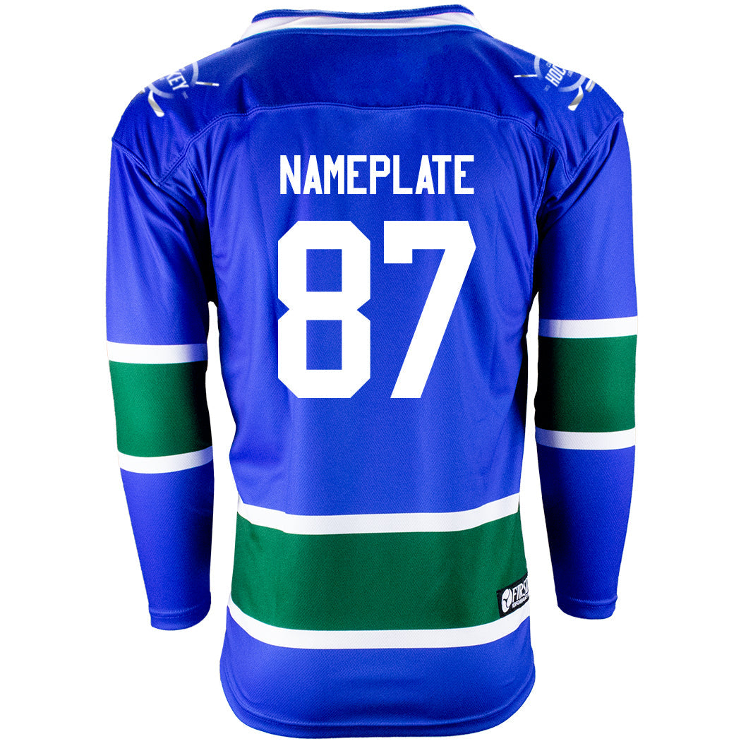 Vancouver Canucks Firstar Gamewear Pro Performance Hockey Jersey with Customization