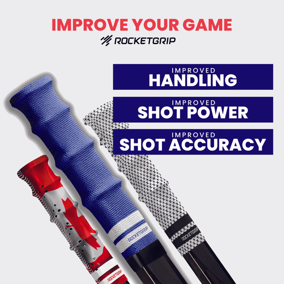 Rocketgrip Fabric Hockey Stick Grip