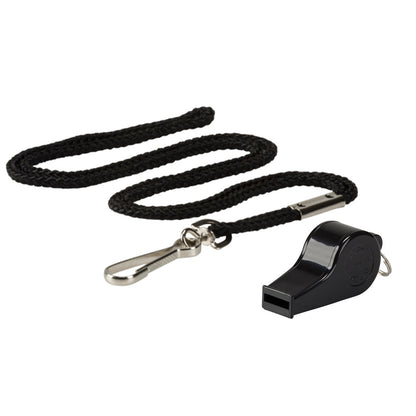 TronX Hockey Large Plastic Coaches Whistle with Lanyard